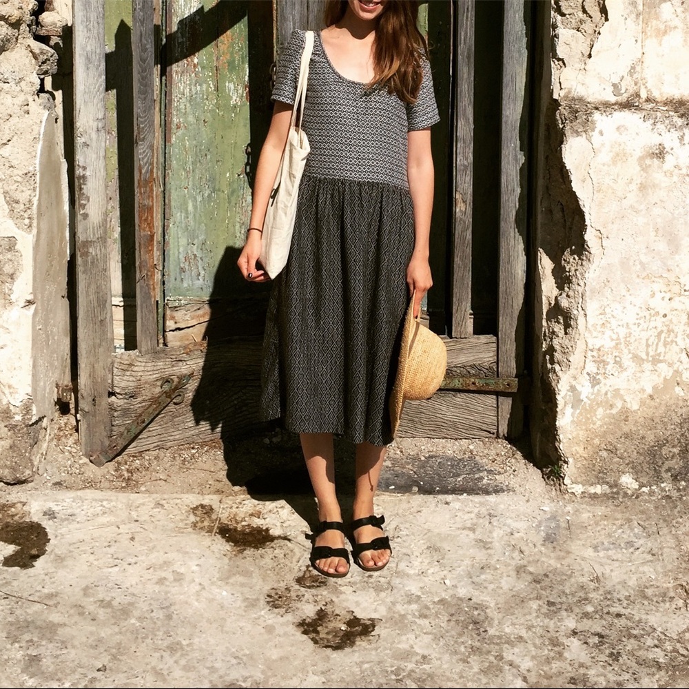 ace and jig laurel dress in moonstone, XS